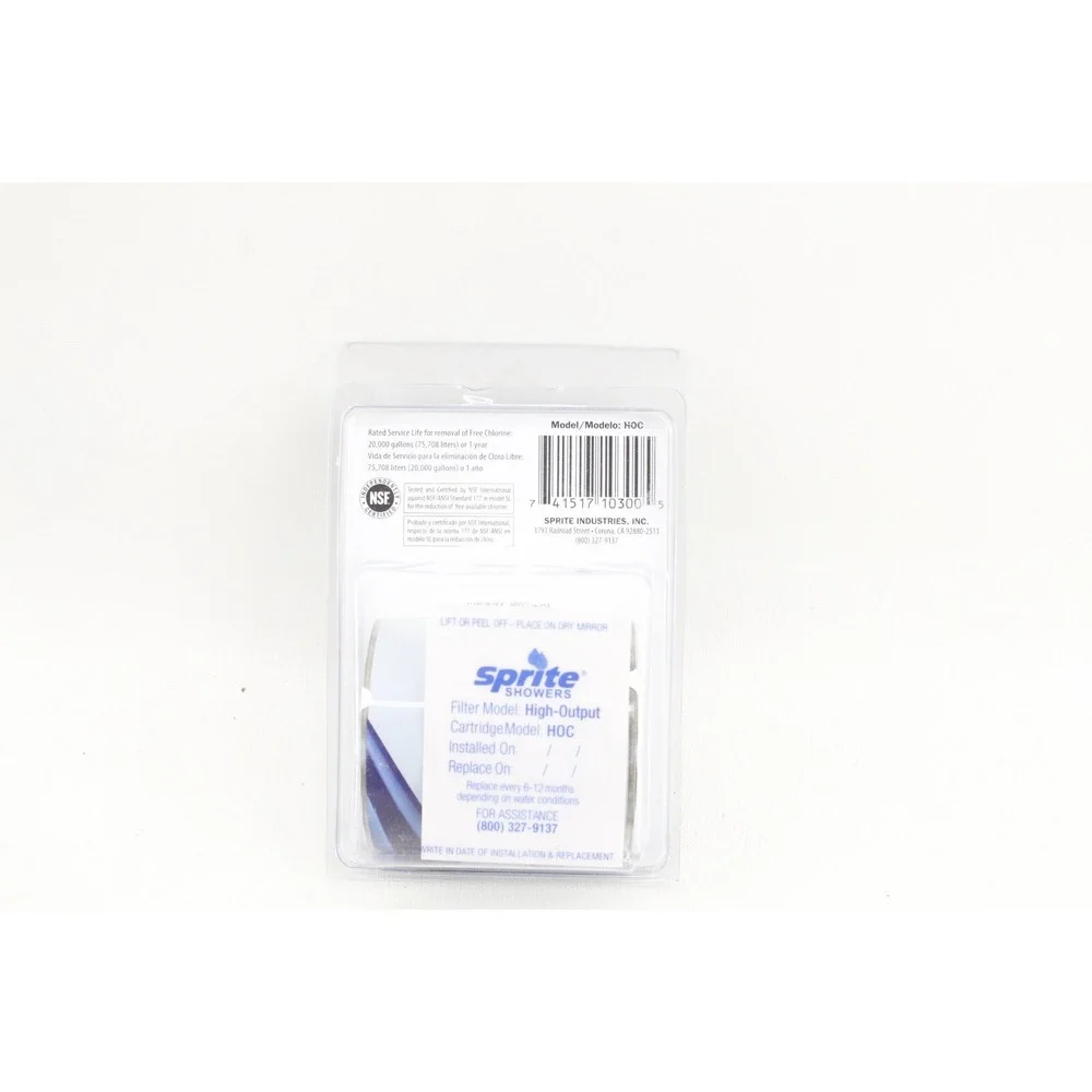Sprite Showers‎ High Output Replacement Shower Filter Cartridge Model HOC